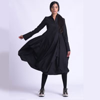 Long Sleeves Midi Dress